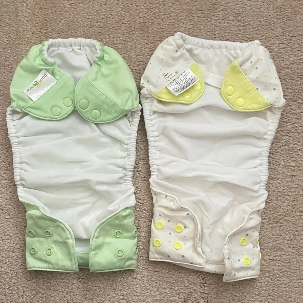 BumGenius Baby Pocket diapers - Set of 2